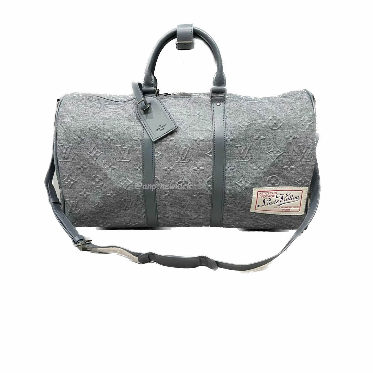 Louis Vuitton Keepall Bandouliere Monogram 50 Navy Duffel Bag (63) - www.newkick.vip